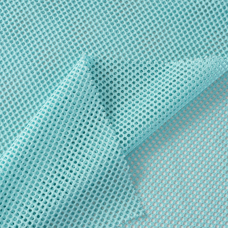 Large Hole Polyester Mesh Knit Fabric - 图片 2