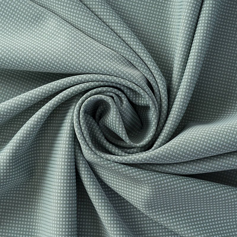 Recycled Polyester Single Faced Breathable Quick Dry Jacquard Fabric