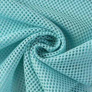 Large Hole Polyester Mesh Knit Fabric