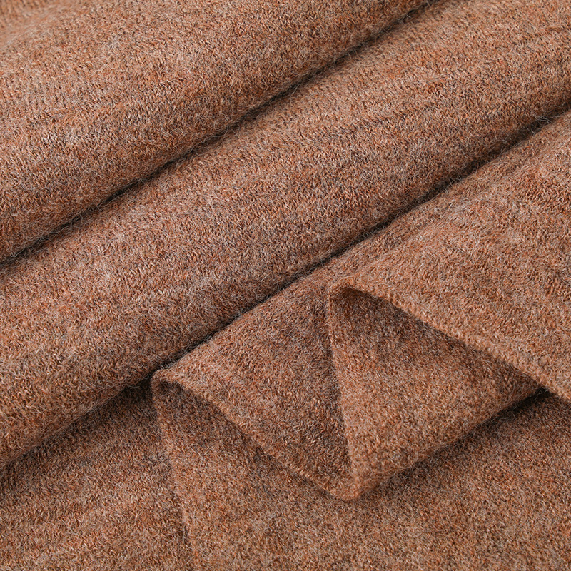 Premium 100% Natural Wool Knit Fabric - 图片 2