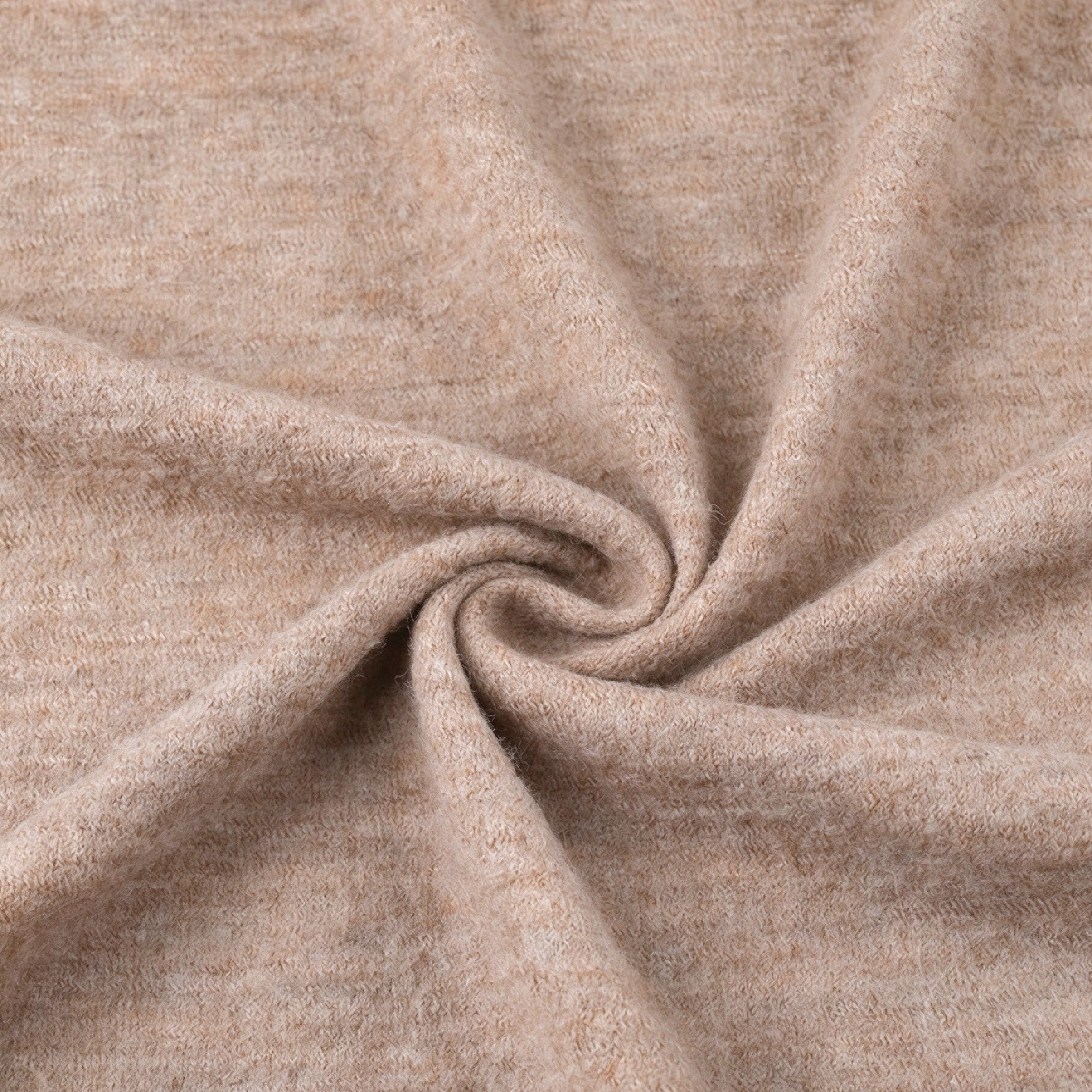Premium 100% Natural Wool Knit Fabric - 图片 3