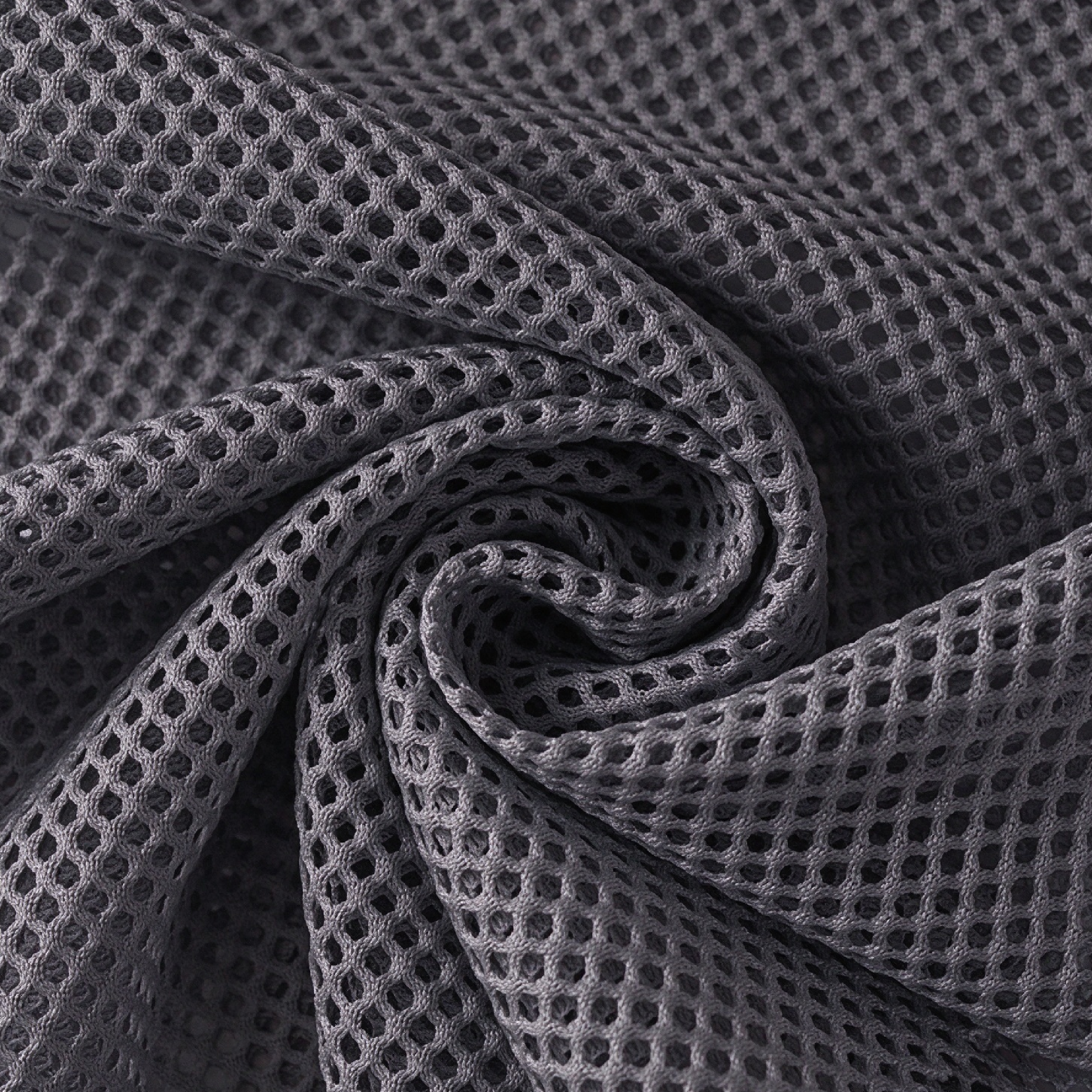 Large Hole Polyester Mesh Knit Fabric - 图片 6