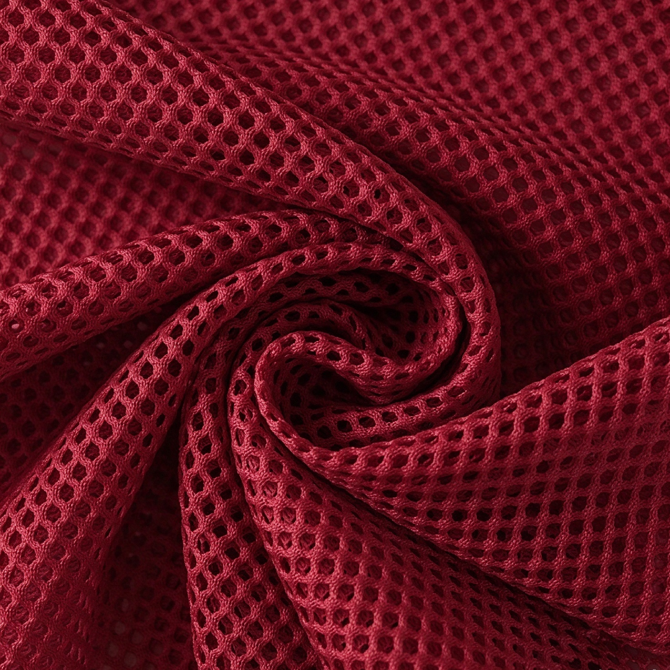 Large Hole Polyester Mesh Knit Fabric - 图片 7